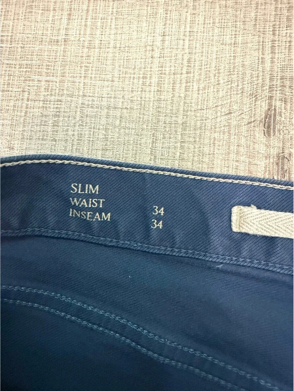 Banana Republic Slim Fit Blue 5-Pocket Pants – Men’s 34x34
